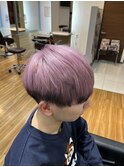 ピンクラベンダー×ブラック