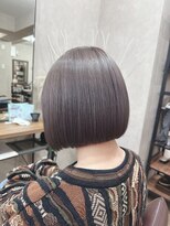アルレン(Allen)&nbsp;スモーキーグレージュ【切りっぱなしボブ/宇都宮/美容室】