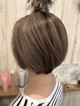 ヘアーアトリエ アンル(hair atelier anle) 白髪ぼかしバレイヤージュ