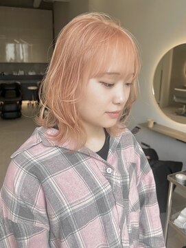 ソル 栄矢場町(SOL) オレンジベージュ/オレンジピンク/ミディアムレイヤー