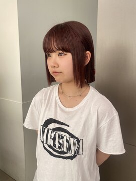 ローレンアオ(LOREN AO) 暖色カラー/ボルドーカラー/レッド/ワインカラー/ダブルカラー