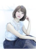 艶髪♪フェミニン内巻きボブ