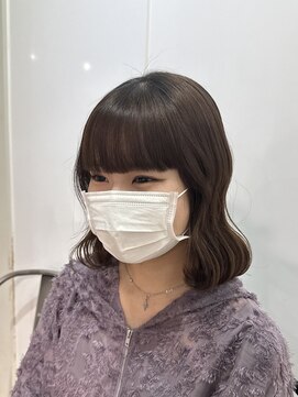 アンジェ(ange) コテ巻きスタイリング_miu