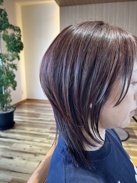 ラプチャー(RAPTURE) 髪質改善カラーウルフカット(白髪ぼかし/白髪ぼかしハイライト)