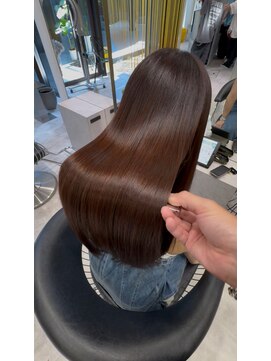 シティ(CITY) 【ダメージレス】髪質改善酸性ストレート 韓国 レイヤーカット