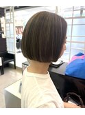 白髪ぼかしハイライト