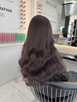 ラピス 渋谷本店(Lapis)&nbsp;ココアラベンダーカラー/ケアブリーチカラー/髪質改善/韓国風