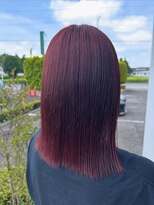 キーマン(KEYMAN)&nbsp;【ブリーチあり】ワインレッドカラー