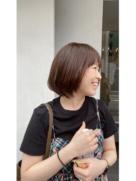 ボブあごライン