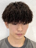 オーシャントーキョー 仙台(OCEAN TOKYO)&nbsp;縦落ちツイストスパイラルショートマッシュ仙台メンズ