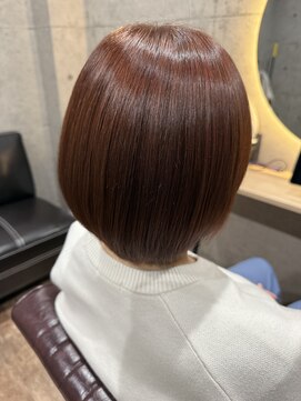 こんなところに美容室 Wカラー×ピンク