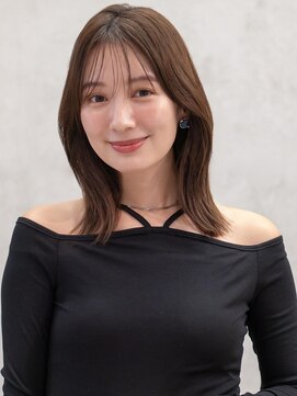 オーブヘアー ダンク 酒田店(AUBE HAIR dunk) 20代・30代_くびれミディアム_顔周り