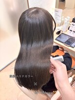 エレノア つくば(Eleanor) 艶髪エステカラー×透け感ブラウン
