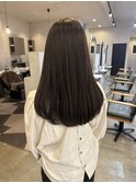 グレージュツヤカラー20代30代髪質改善