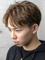 ヘッドストック 大和八木店(HEAD STOCK) フェザーショート毛流れセンターパートアップバングツイスト眉毛