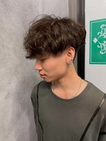 グラフィーサッポロ(Graphy sapporo) 10代 20代 メンズヘア シャドウパーマ マッシュ 刈り上げ