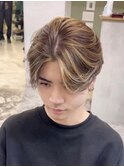 メッシュキャップハイライト20代30代40代◎フェザーショート