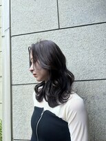 シャル 町田(shalu)&nbsp;アッシュグレージュ 外ハネミディアム