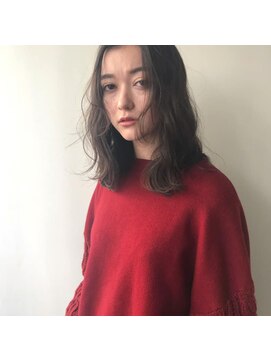 ディスアンドザット あびこ店(THIS&THAT) グレイジュ×ほつれウエーブ