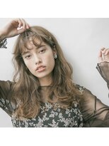 アピッシュ ギンザ(apish ginza)&nbsp;tomoヘア＊似あわせロング　ランダムウェーブ