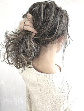 ルモア(RUMOR) Rumor×外国人3Dハイライトカラー『アッシュベージュ』