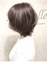 ミッシェル アフロート(michelle afloat)&nbsp;20代30代40代ふんわり動きひし形簡単まとまるツヤのカーブカット