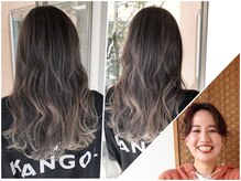 【竹田菜美】透明感カラー、ブリーチ、ハイライト、お客様のなりたいに合わせてデザインします☆