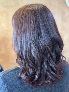 アークスヘアー 大人可愛い★エレガントなツヤ感ブラウンベージュ×レイヤー