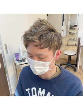 ルシード スタイル レクラ 栄生店(L'UCIDO STYLE L'eclat) メンズハイライト　[シークレットハイライト]