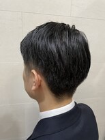 グレイスフル バーバープラチナム 六本木店(Graceful Barber platinum)&nbsp;ツーブロック七三パート