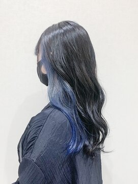 ララ 西川口(LaRA) 大人イヤリングカラー◎インナーブルー