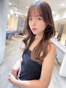 ジーナ 名駅(XENA.) 《xena/中島》顔まわりでの毛流れで色気を纏う☆韓国ヘア