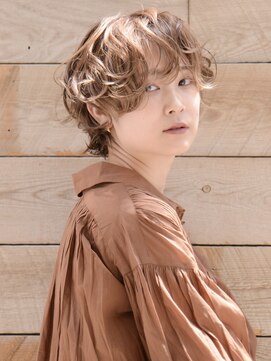 ロアーヘアー オペラオー 折尾店(RAWR hair Opera O) 【RAWR】無造作パーマ_メンズライク_カーリーショート