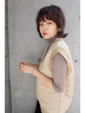 サングース(Sungoose) sungooseミニウルフテラコッタデジタルパーマくすみブルー