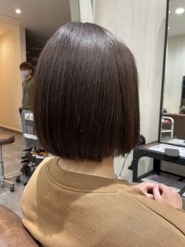 アプシー 三木店(Apsee) 髪質改善ストレート×切りっぱなしボブ☆