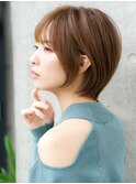 前髪あり大人ショートボブ20代30代40代【AIN.表参道】川原大地