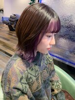 ヘアースパリゾート リアン 燕三条店(Lien)&nbsp;バングインナー_パープル_