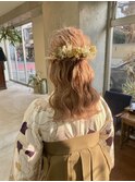 卒業式ヘアセット♪