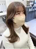 【adept北千住エリスタイル】韓国くびれヘア×アッシュベージュ
