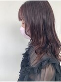 ロングヘアピンクヘア