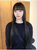黒髪/暗髪/艶髪/毛先カラー/Aujuj/レイヤー/1-44