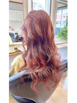 ココモ(cocomo)&nbsp;オレンジカラーが映えるゴージャスヘア