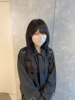 ガルボヘアー 名古屋栄店(garbo hair)&nbsp;#名古屋#栄#プルエクステ#ロングウルフ#黒髪#10代#20代