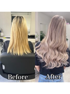 ファボ(Fav) 《カラー+シールエクステ》milk tea beige