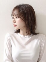 ロル キョウト(L'or Kyoto)&nbsp;顔周りレイヤーセミディスタイル