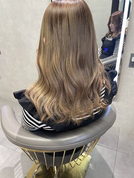 ニーナ ビューティーサロン(NINA Beauty Salon) ミルクティカラー♪#カラー#トリートメント