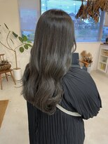 エメ 小山(Aimer)&nbsp;カーキグレージュ/ブリーチなし/イルミナカラー/小山/学割U24