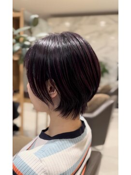 キャリ(CALI) レッドハイライトカラー≪CALI・田町・三田・美容室・平林≫