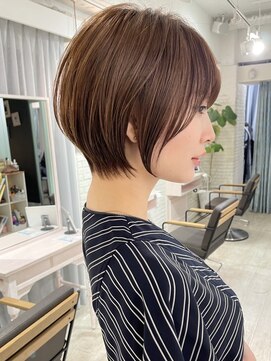 ロンドウル 熊本(Lond ulu) 大人可愛いショート／ベージュカラー／2way[熊本/上通/下通〕