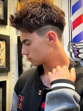 ヒロギンザバーバーショップ 神楽坂店(HIRO GINZA BARBER SHOP) ジェットバングフェード